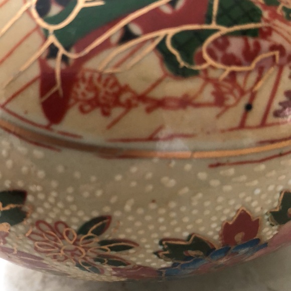 Vintage Japanese Painted Egg Figurine - Picture 12 of 14